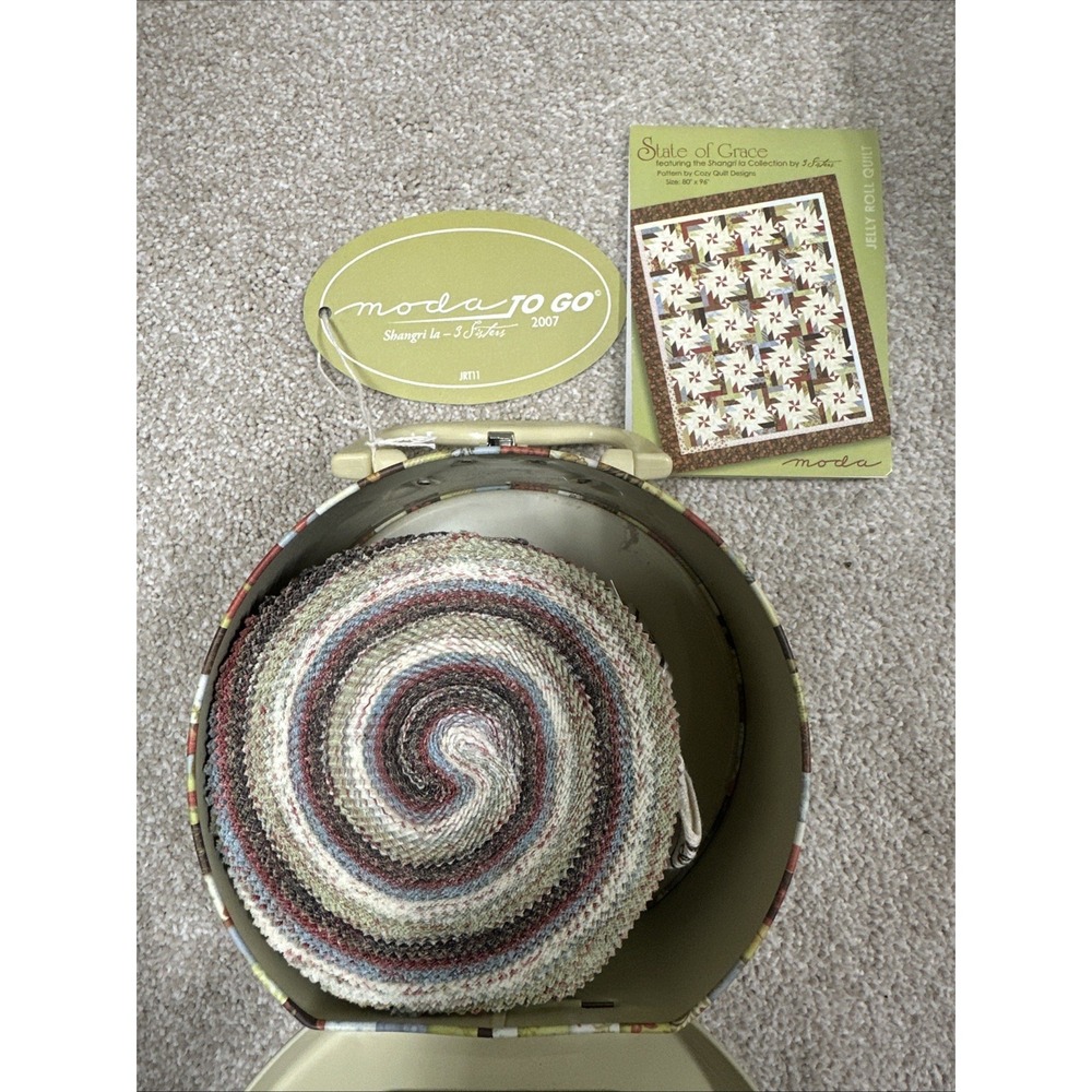 Rare 2007 Moda To Go, State Of Grace Shangri La-3 Sisters Collector's Tin